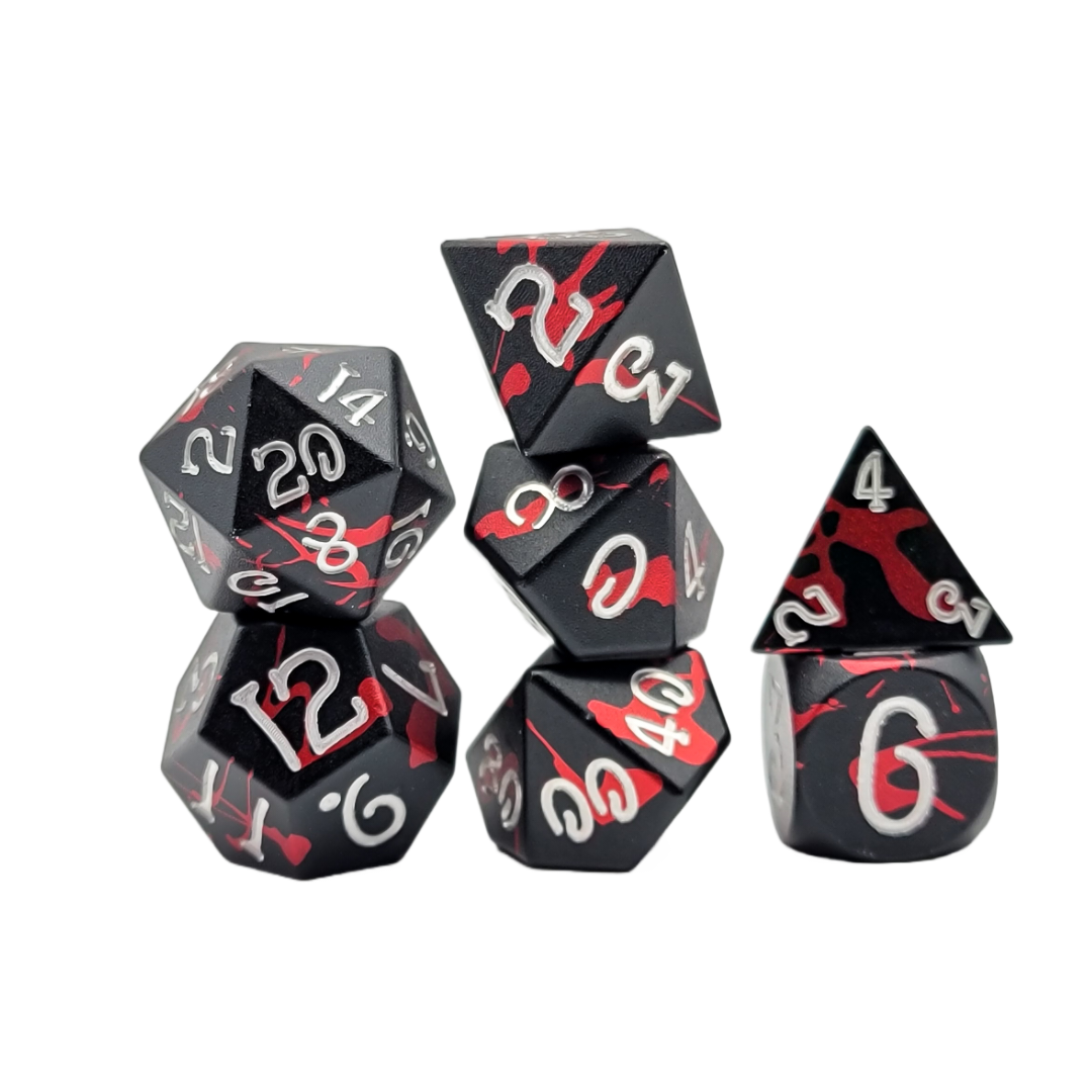 Siith Lightning Aluminium Set of 7 – Level Up Dice