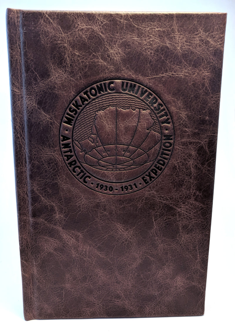 Type 40 Call of Cthulhu Leather Campagin Journal - At the Mountains of Madness