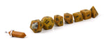 Egyptian Marble Semi Precious Stone Dice Set