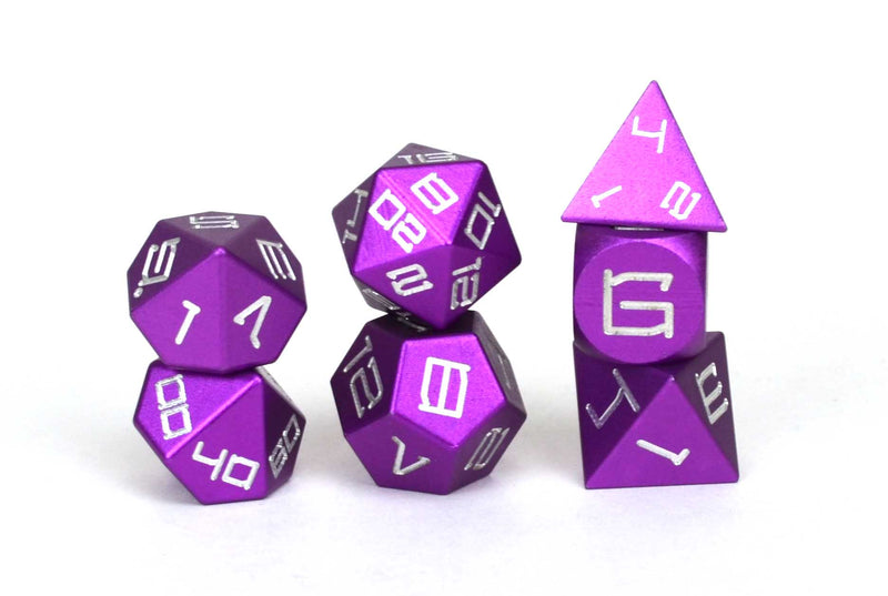 Purple Aluminium Set of 7