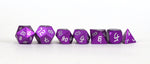 Purple Aluminium Set of 7 in Fantasy
