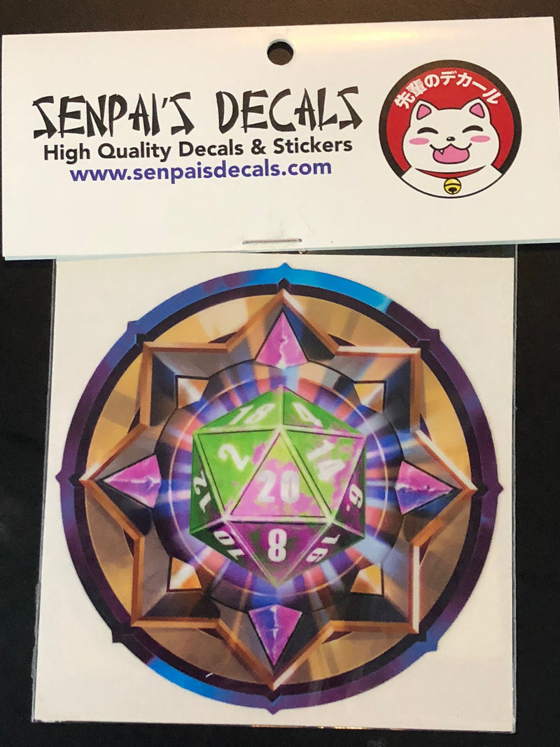 Senpai Decals - Pink/Green D20